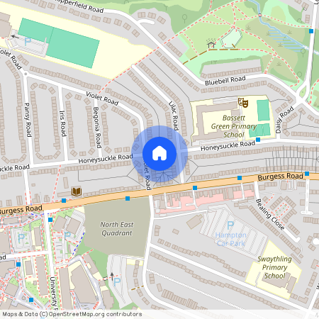 |ref: |, Honeysuckle Road, Southampton, SO16