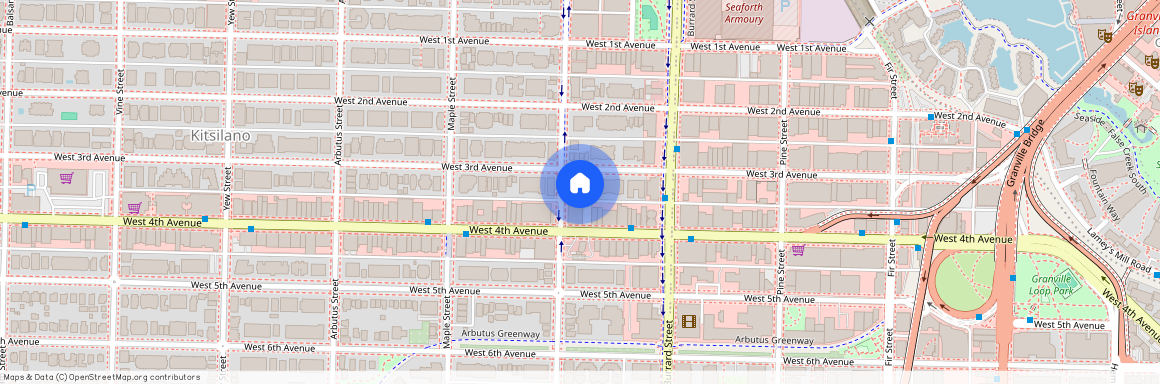 google map, Vancouver, Vancouver, Metro Vancouver, V6J