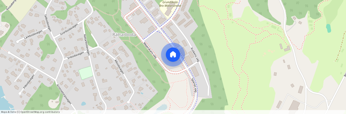 Sparres väg 22, Bro