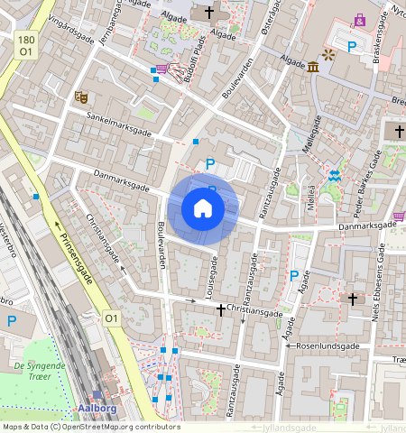 Louisegade **, 4. tv, 9000 Aalborg