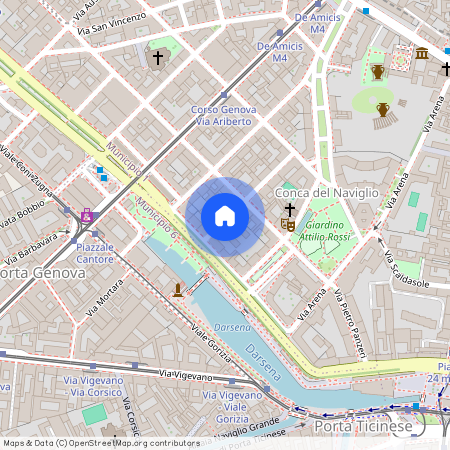 Via Galeazzo Alessi 13 Ticinese Ticinese Milano