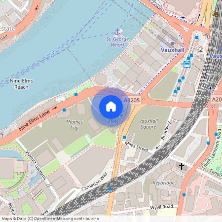 River Park Tower, 1 Nine Elms Lane, SW8