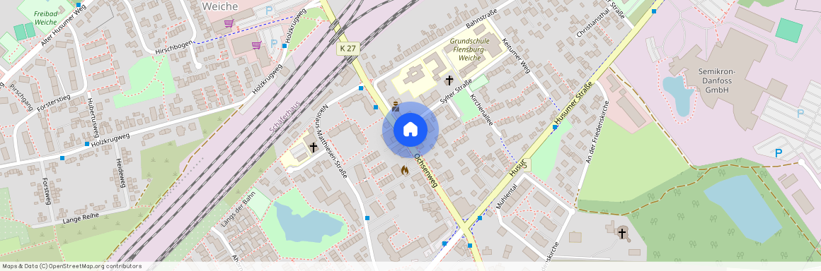 Ochsenweg 28 /Sylter Strasse, 24941 Flensburg