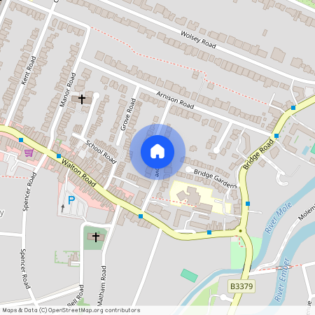 East Molesey, Hansler Grove, KT8 9JN, Surrey