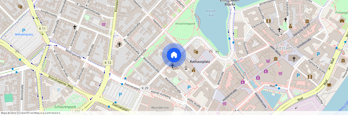 Rathausstraße, 24103, Rathausstraße    Kiel