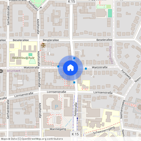 Feldstr. 37, 24105, Kiel Ot Brunswik