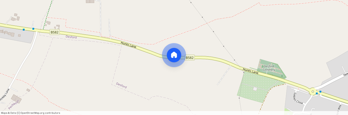 Hunts Lane, Desford, LE9