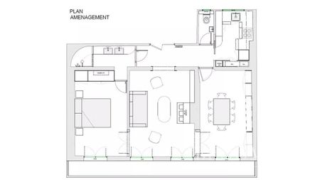 3 pièces loué vide - Photo 2