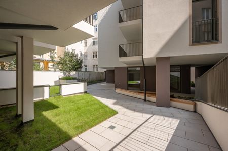 ASG IV-Qualitatives Wohnen in urbaner Lage: großartiger 1-Zimmer ERSTBEZUG mit Balkon! Provisionsfrei - Foto 2