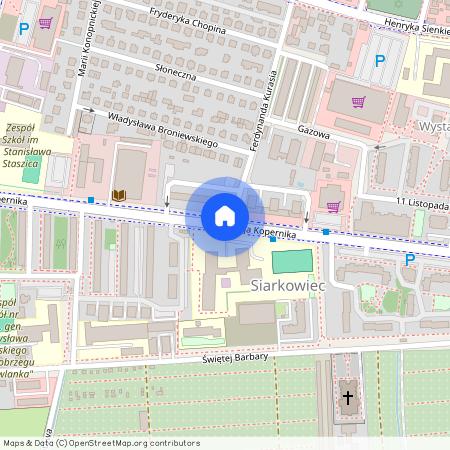 ul. Mikołaja Kopernika, Tarnobrzeg, podkarpackie