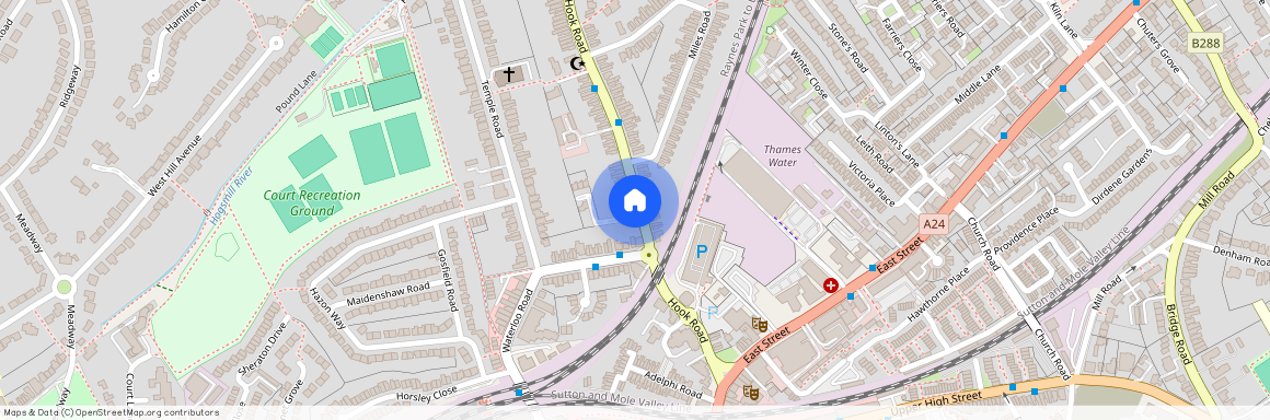 Hook Road, Epsom, KT19