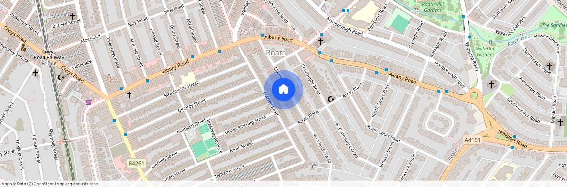 Flat 3, 83 Claude Road, Cardiff, CF24