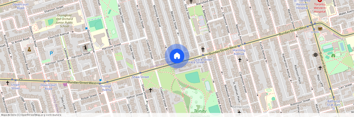 994 Dundas St W Unit 1 Street, Toronto