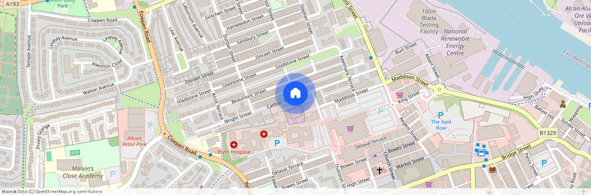 Darras Court, Wright Street, Blyth