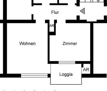 3 Zimmerwohnung mit Sonnenbalkon in Langenfeld - Foto 1