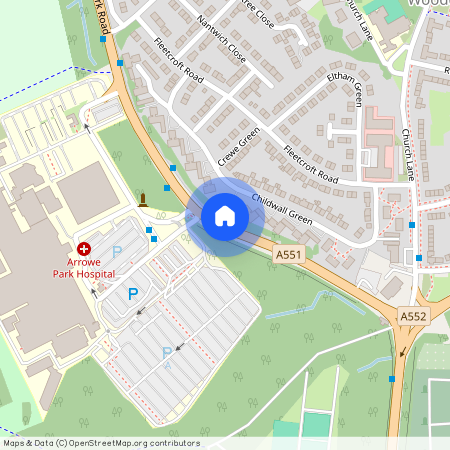 Arrowe Park Road, Upton, Wirral