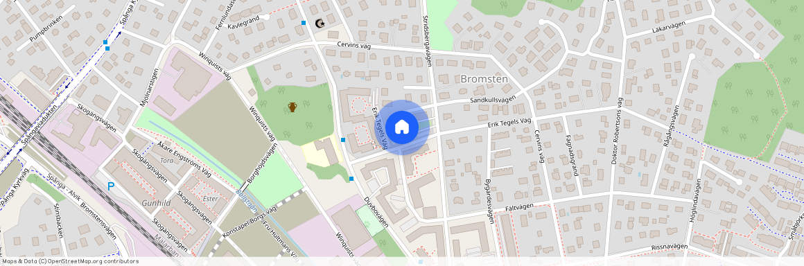 Erik Tegels väg 39, 163 40 Spånga, Stockholm