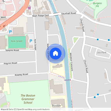 Manor Gardens, Boston, PE21