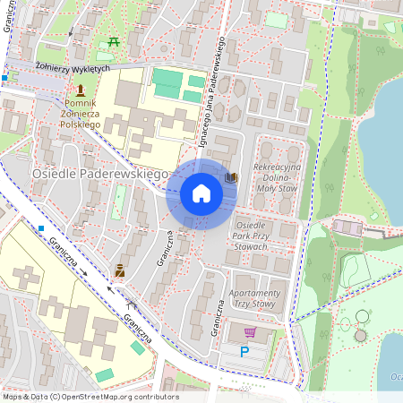 ul. gen. Stanisława Szeptyckiego, Osiedle Paderewskiego-Muchowiec, Katowice, śląskie