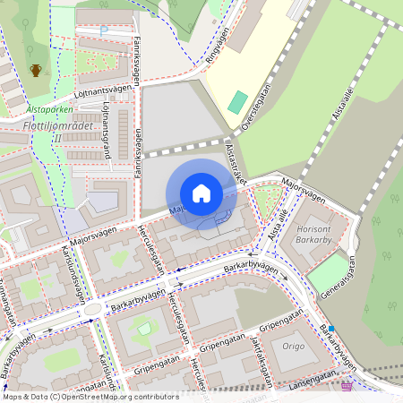 Majorsvägen, Järfälla