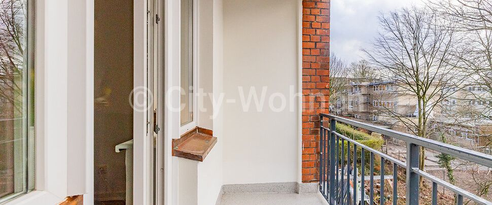 Charmante 2 Zimmer-Wohnung mit Balkon mitten in Hamburg-Eimsbüttel - Foto 1