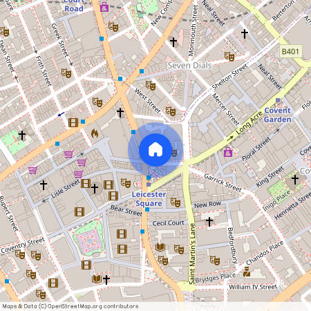 Great Newport Street, Leicester Square, WC2H 7JD – 1 Bedroom Flat, Leicester Square  – 1 Bedroom Flat