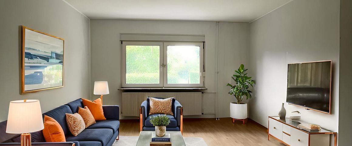Moderne 2-Zimmer-Wohnung für Paare und Singles in Duisburg Huckingen - Foto 1