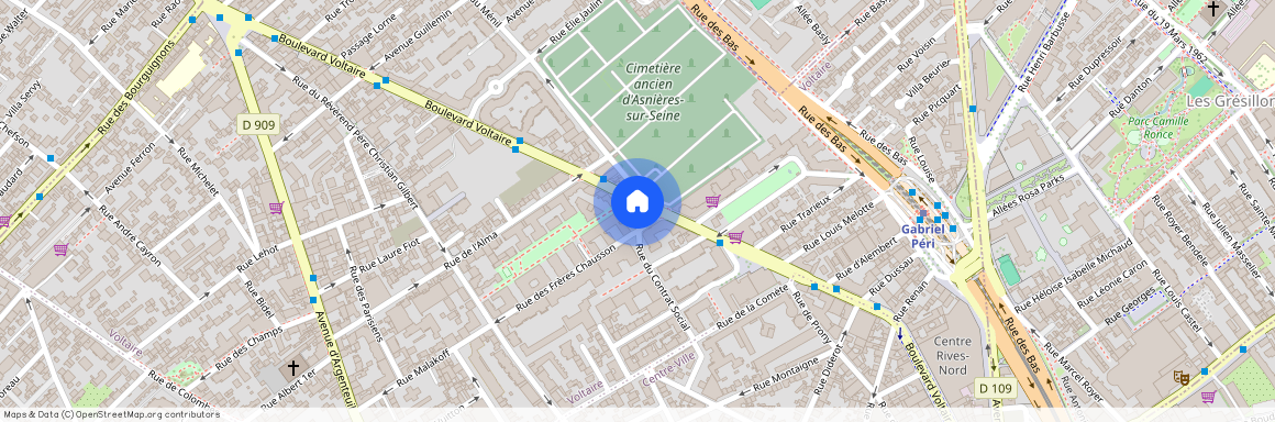 109 boulevard voltaire, 92600, Asnières-sur-Seine