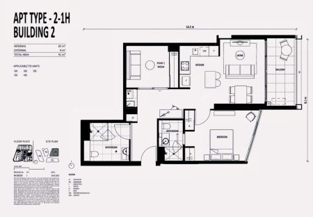 2 Bedroom*T2-501 - Photo 5