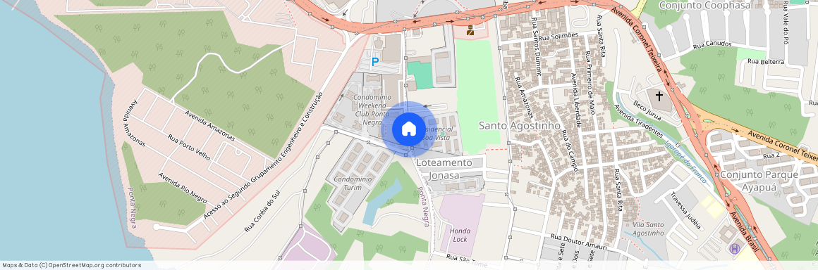 Rua Raimundo Nonato de Castro, Santo Agostinho, Manaus, AM, 69036790