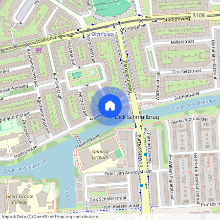 Stadionbuurt, 1076 BJ, Stadionkade, Amsterdam