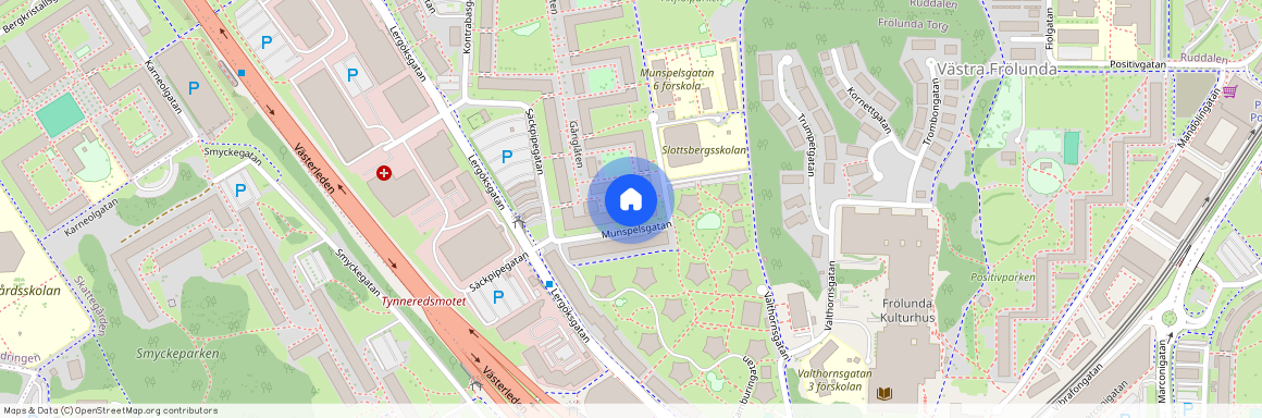 Västra Frölunda, Göteborg, Västra Götaland, Gånglåten 4