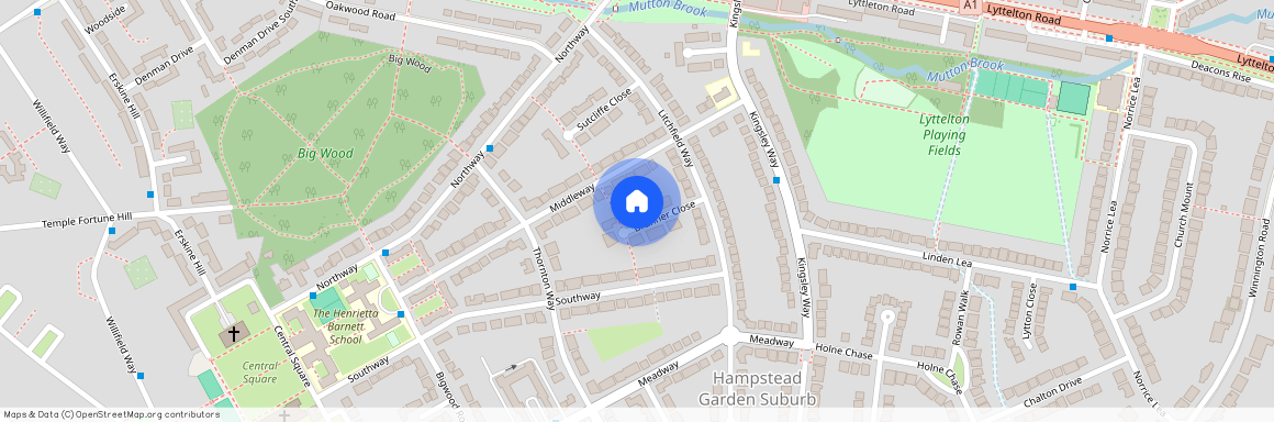 Brunner Close Hampstead Garden Suburb NW11