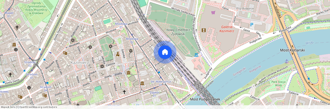 ul. Halicka, Kazimierz, Stare Miasto, Kraków, małopolskie