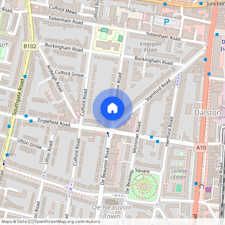 Linden Mews, De Beauvoir Town, N1