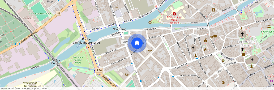 Paleisstraat 1/2.1 - 8500 KORTRIJK