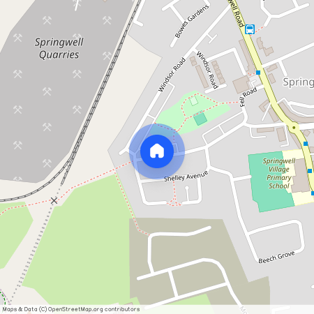 Belmont Terrace, Springwell Village, Tyne and Wear, NE9