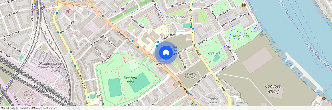 Meranti Apartments, 167 Grove Street, Deptford Landings, Deptford, London, SE8