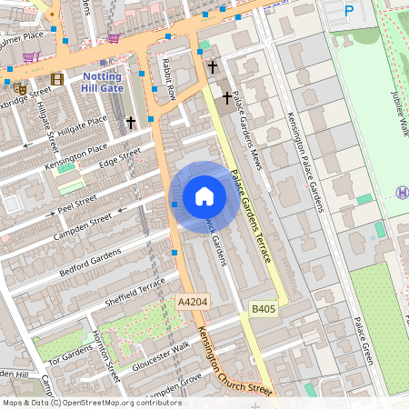 Brunswick Gardens, Kensington, W8 4AN, London