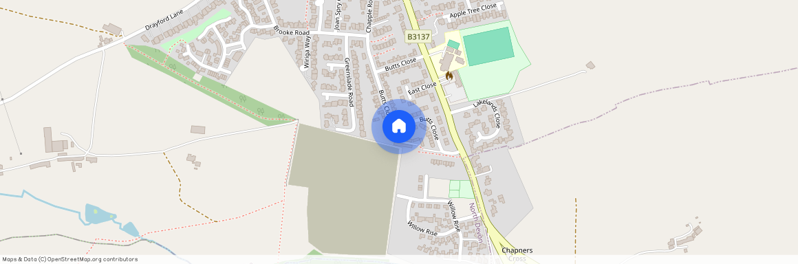 Butts Close, Witheridge, Tiverton, Devon, EX16