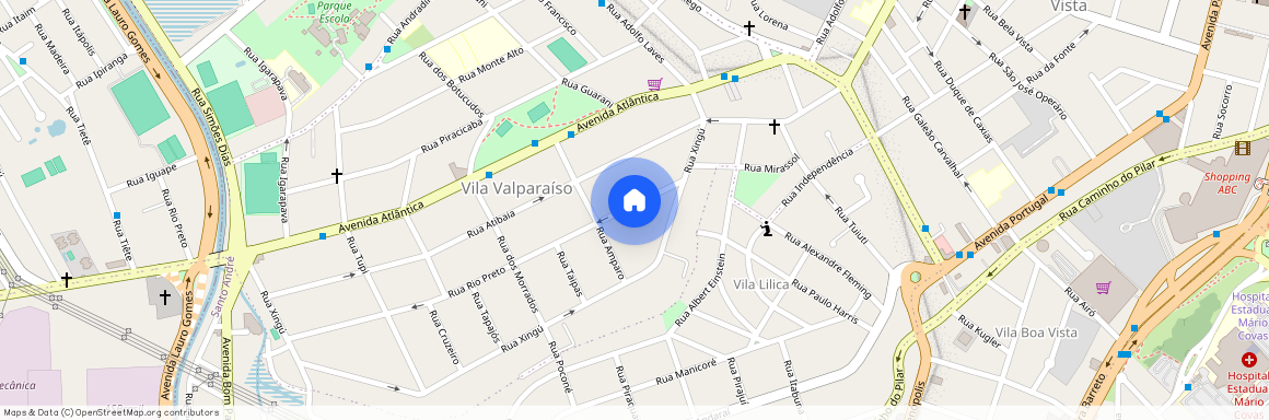 Rua Rio Preto, 115 - Vila Valparaiso, Santo André - SP
