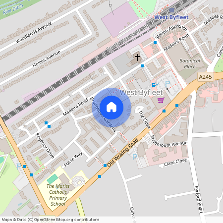 1 Madeira Close, West Byfleet, KT14 6BL, Surrey