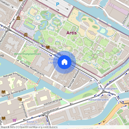 Weesperbuurt/Plantage, 1018 DH, Plantage Middenlaan, Amsterdam