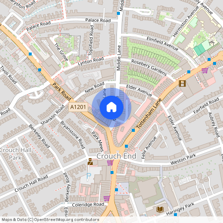 6 Middle Lane, London N8
