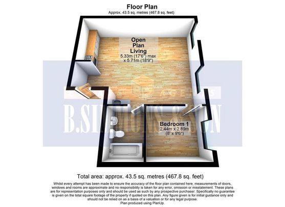 1 bedroom flat to rent - Photo 1