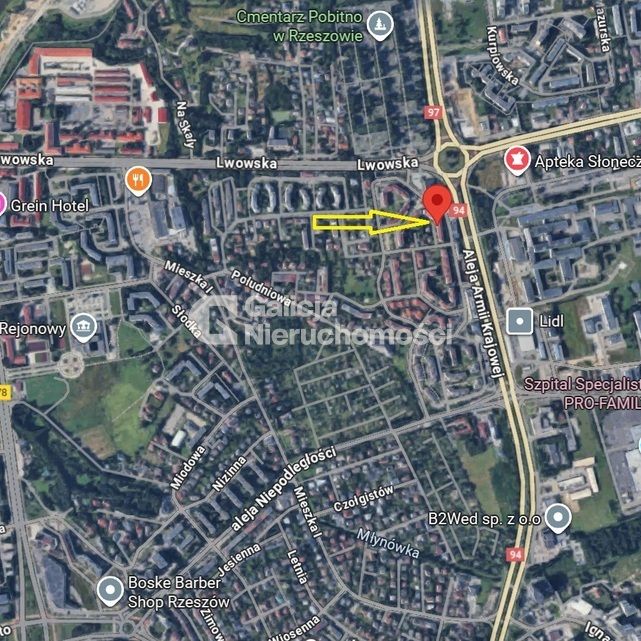 wynajem Kawalerki 35 m2 Rzeszów ul. Twardowskiego - Photo 1