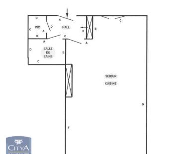 Appartement à louer 1 pièce 45.53m² - Photo 2