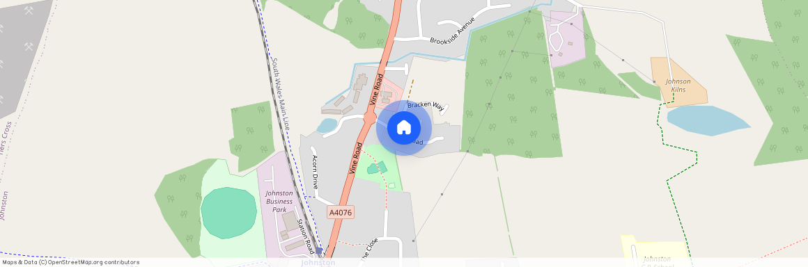 11 Moors Road, Johnston, Haverfordwest, Pembrokeshire. SA62 3QE