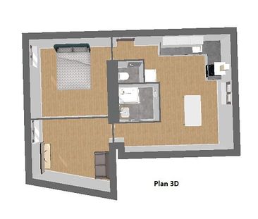 Appartement 2 pièces de 47 m² à Le Ban-Saint-Martin (57050) - Photo 3