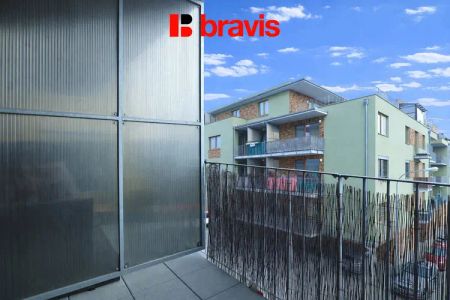 Pronájem bytu 1+kk, ulice U Leskavy, Brno - Starý Lískovec, balkon, sklep - Photo 5